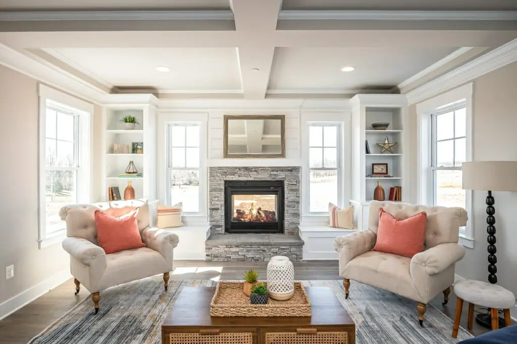 Shamrock Estates Carroll County New House Family Room