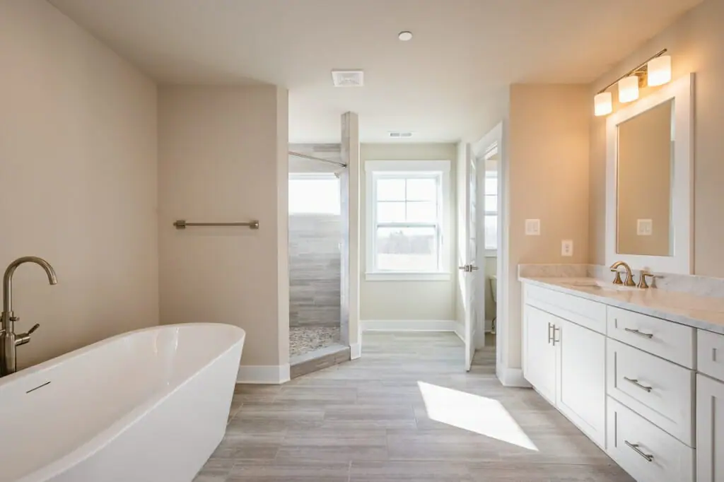 Shamrock Estates Carroll County New House Bathroom