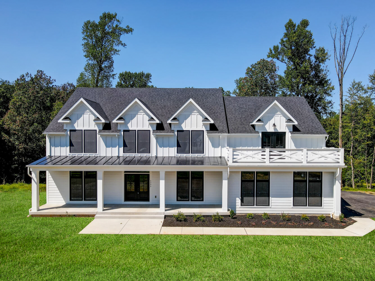 Shamrock Estates Carroll County House for Sale Front Exterior Illustration