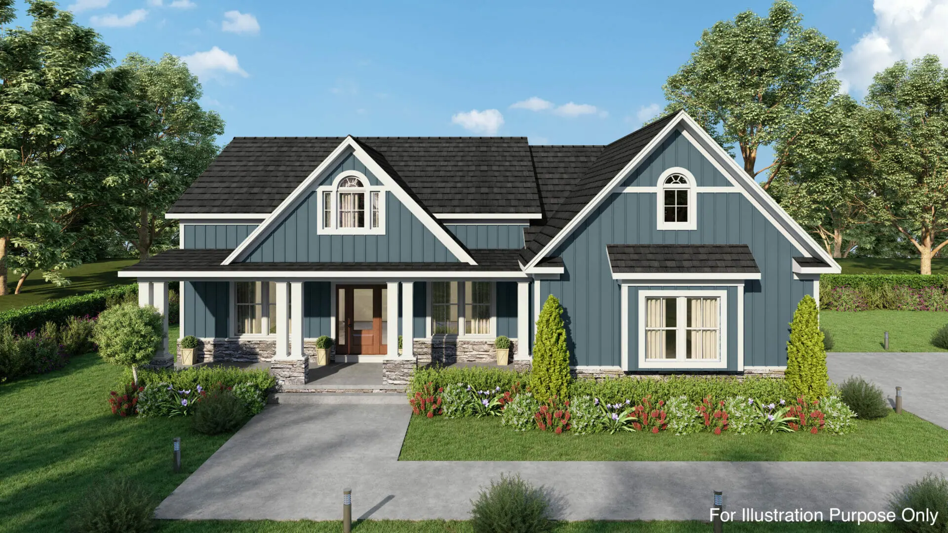 Potomac front exterior illustration