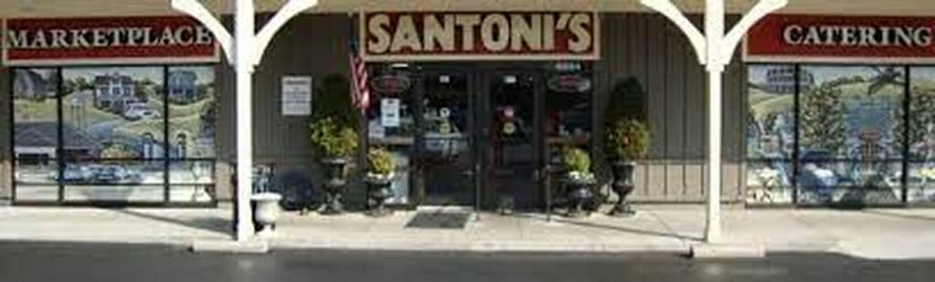 Shamrock Estates Carroll County House for Sale Santoni's sign