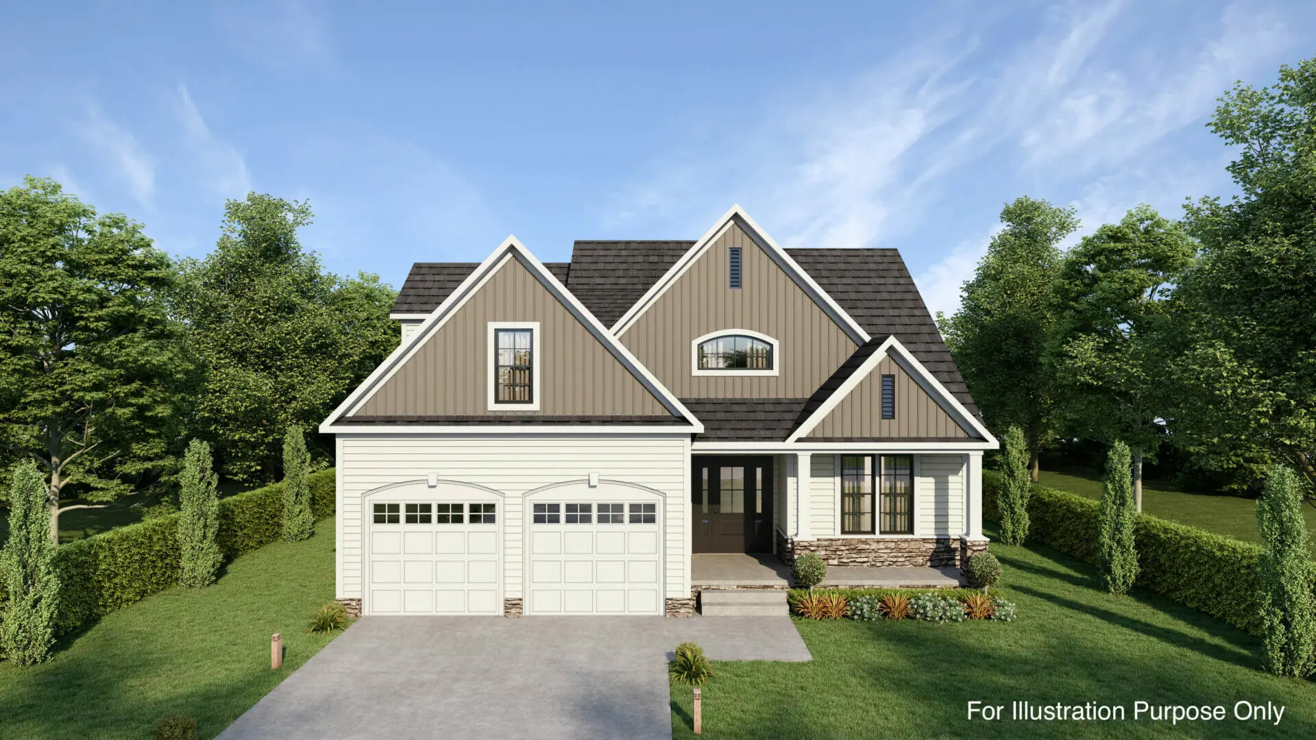 The Gunpowder front exterior illustration