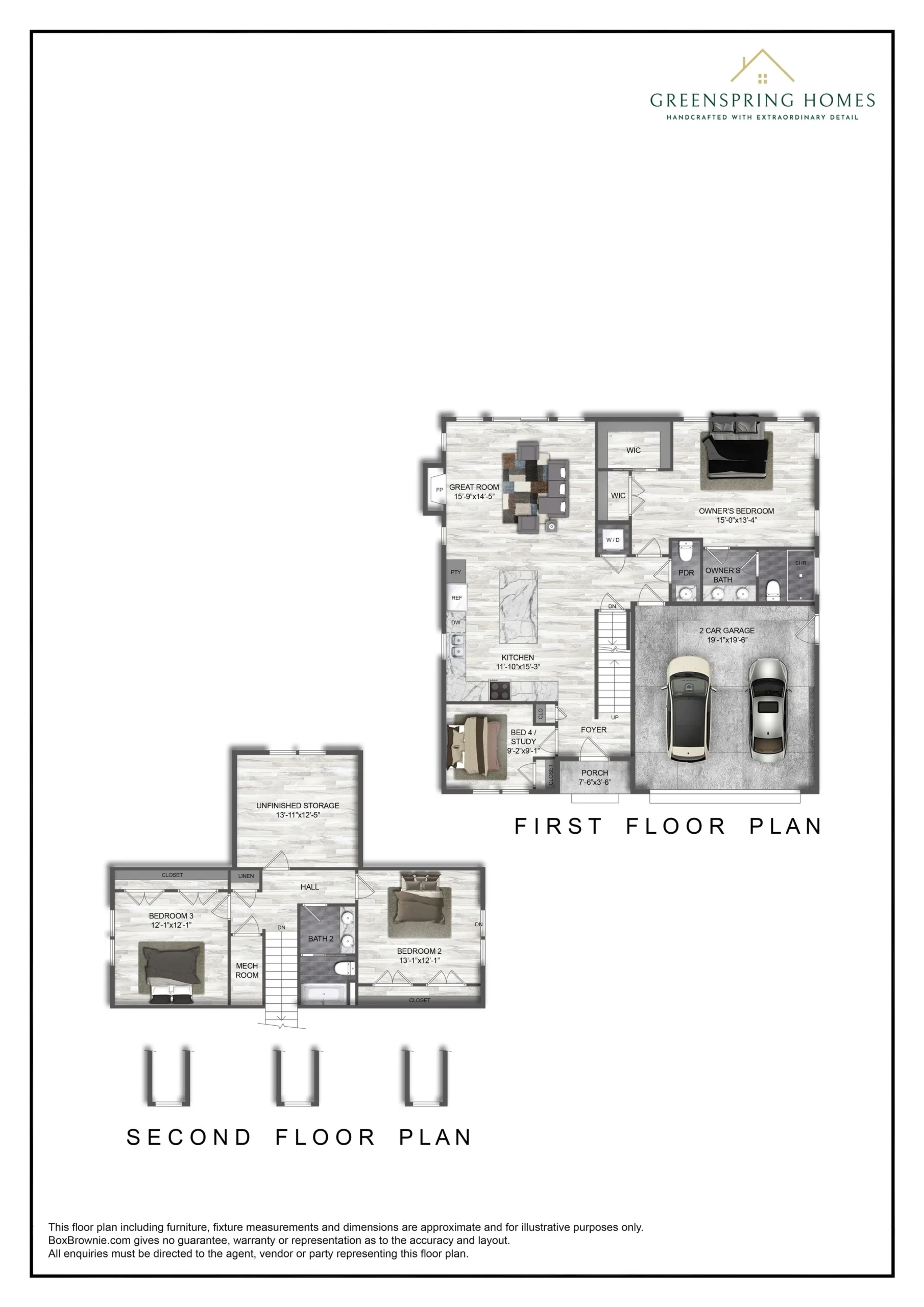 The Fairhaven Craftsman Fairhaven model home by Greenspring Homes