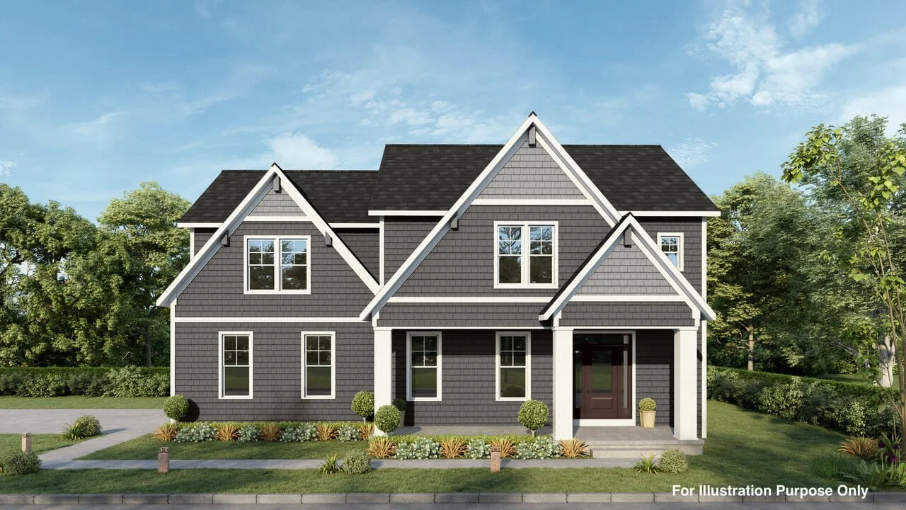 The Roosevelt I Craftsman model home by Greenspring Homes