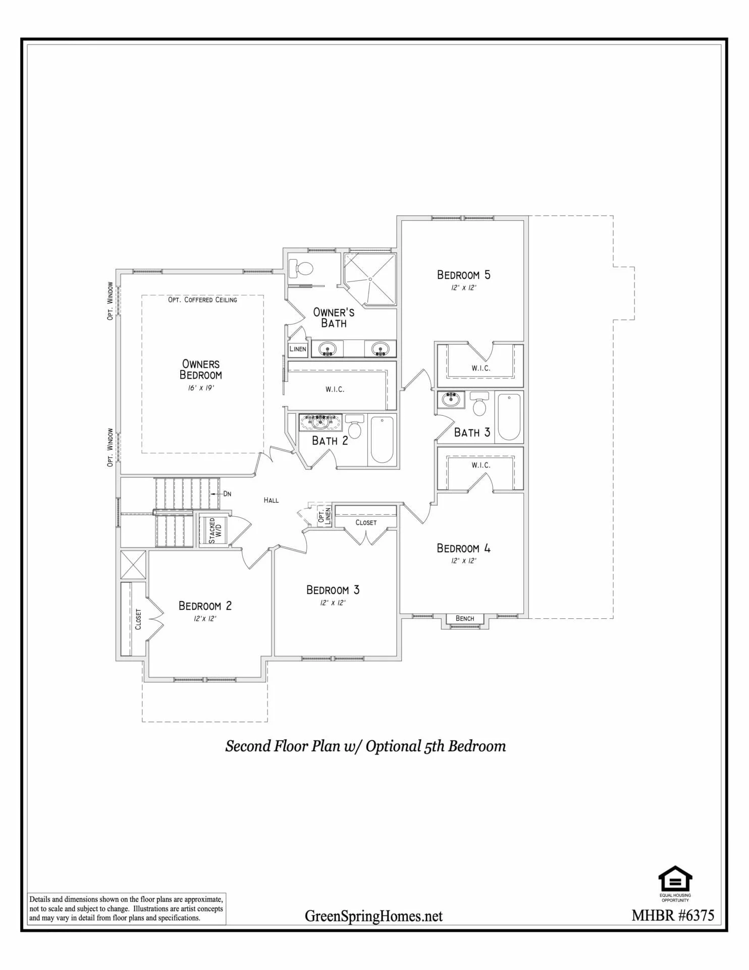 The Roosevelt Ii Craftsman model home by Greenspring Homes