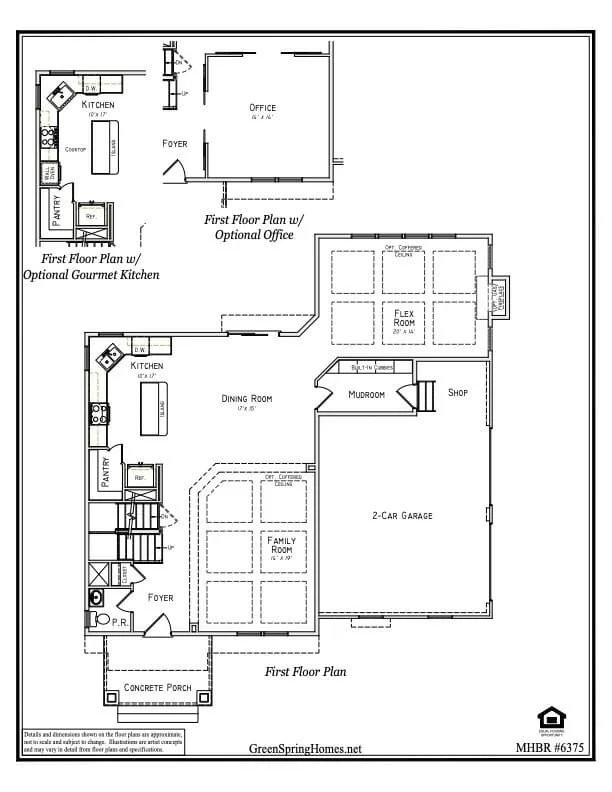 The Roosevelt Ii Craftsman model home by Greenspring Homes