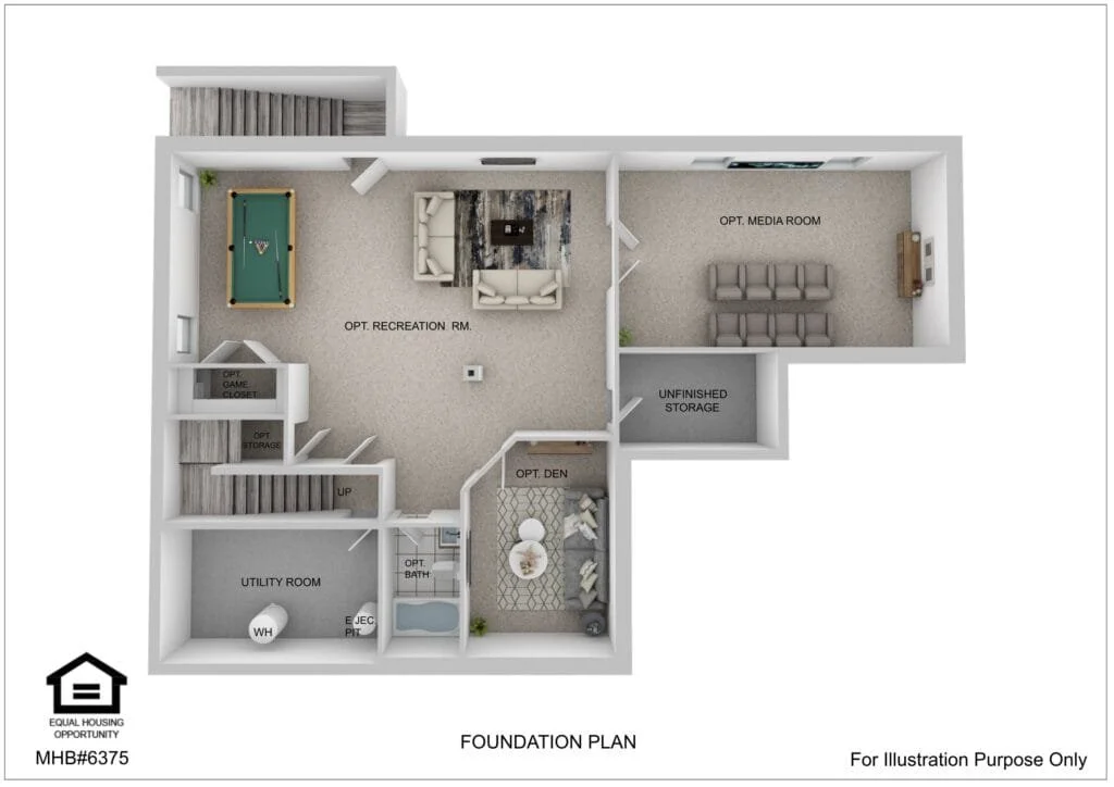 The Roosevelt Iii Craftsman model home by Greenspring Homes