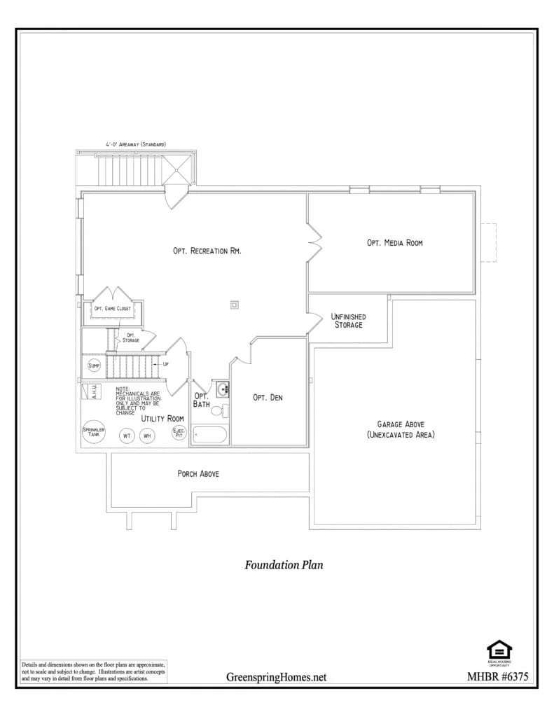 The Roosevelt Iii Craftsman model home by Greenspring Homes