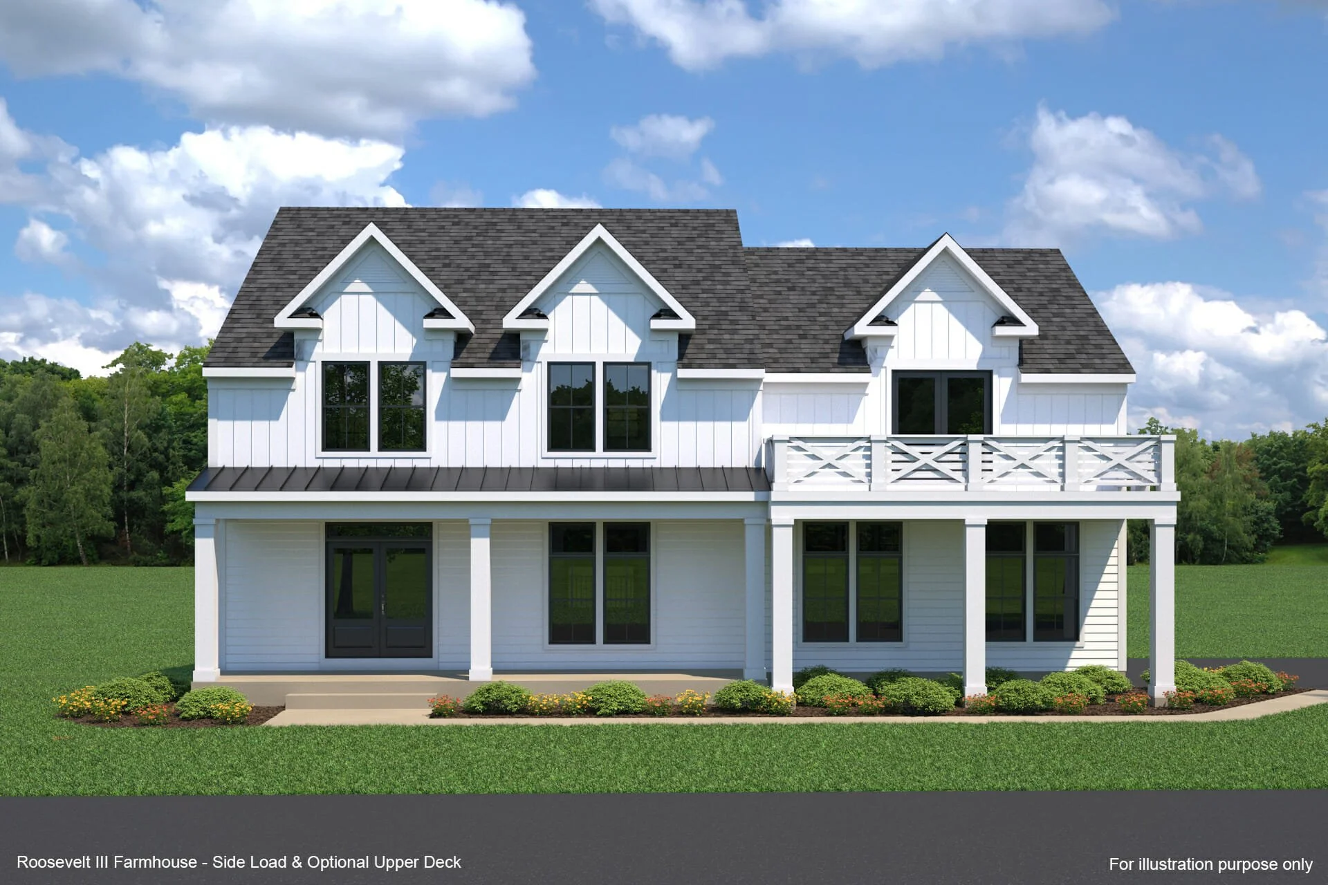 The Roosevelt Iii Farmhouse model home by Greenspring Homes