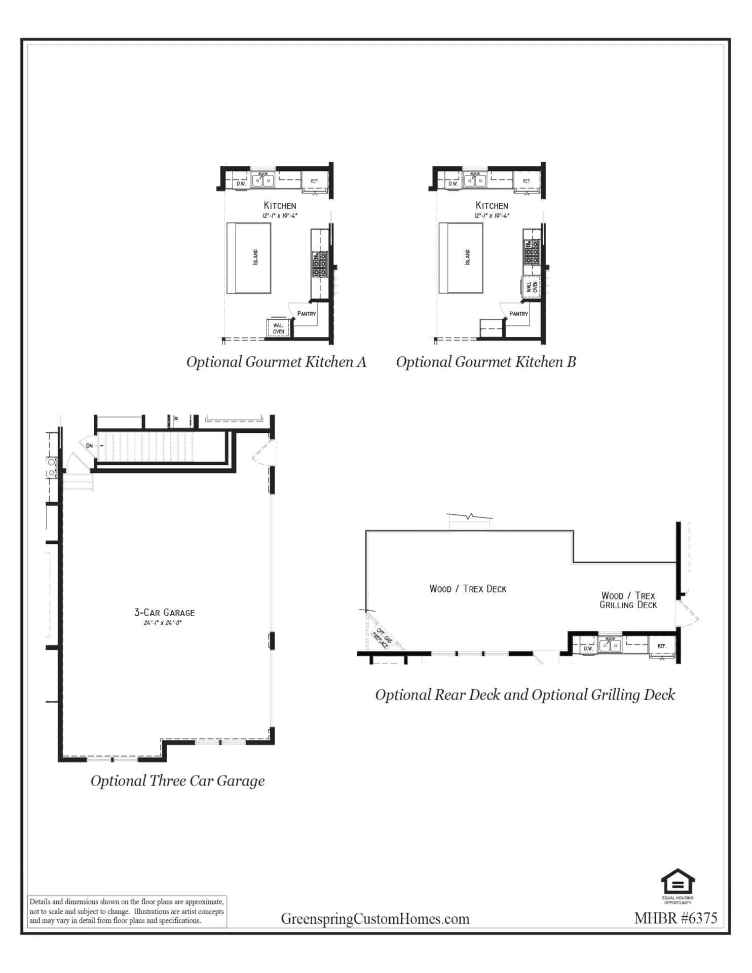 The Savannah Rancher Savannah model home by Greenspring Homes
