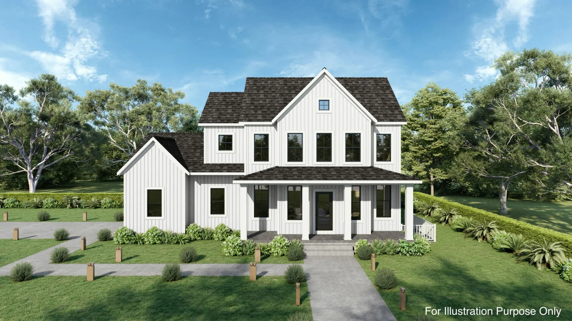 The Somerset Somersethi Res model home by Greenspring Homes