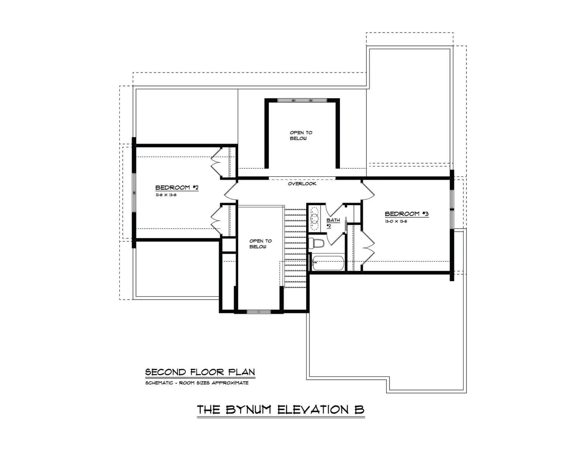 The Bynum model home by Greenspring Homes