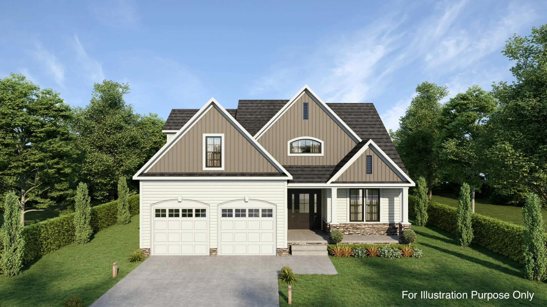 The Gunpowder model home by Greenspring Homes